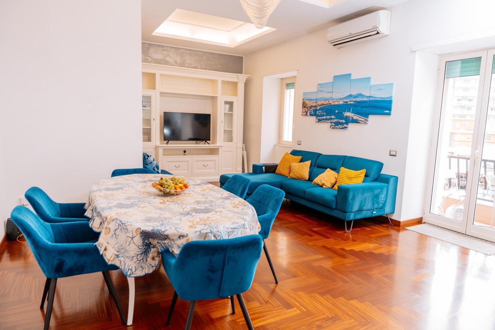 Holiday Home Mar Pacifico Napoli Exteriör bild